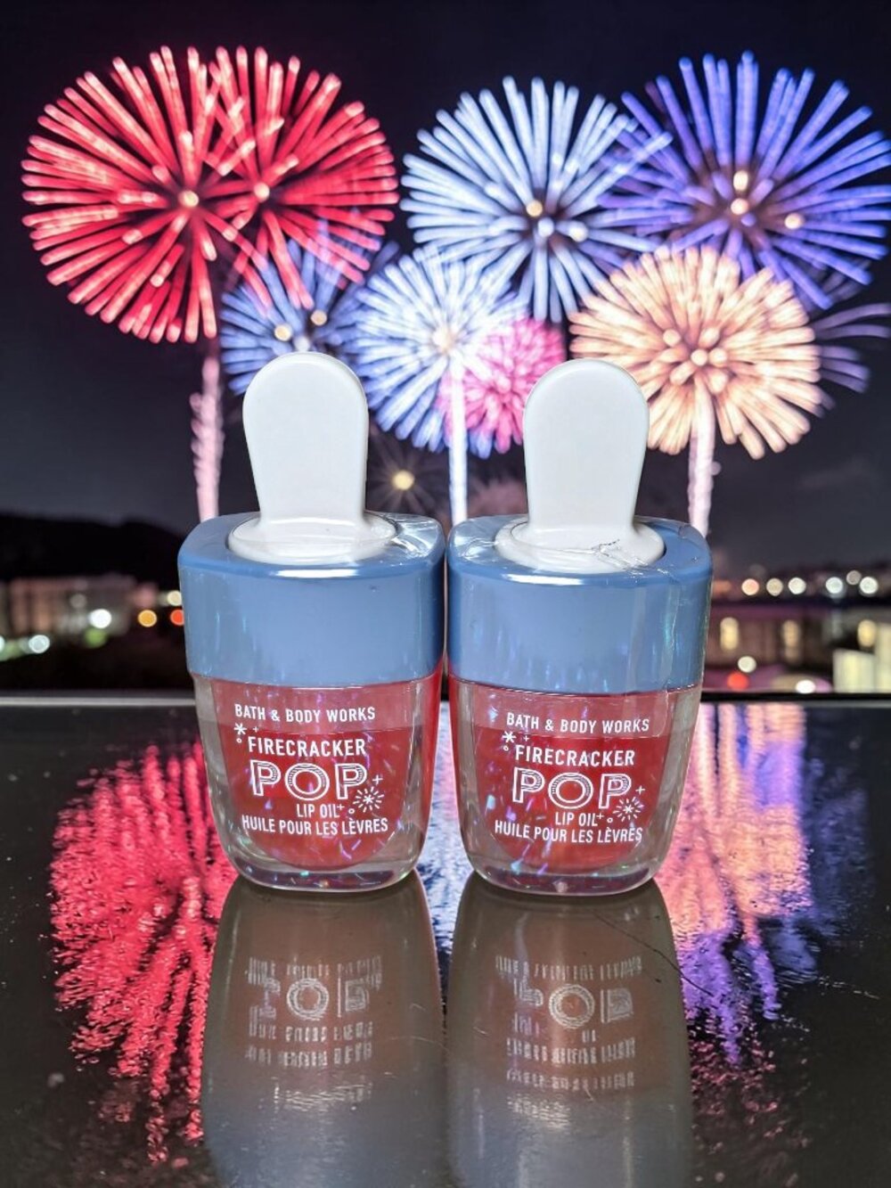 NEW*Bath & Body Works Firecracker Pop Lip Oil Lot